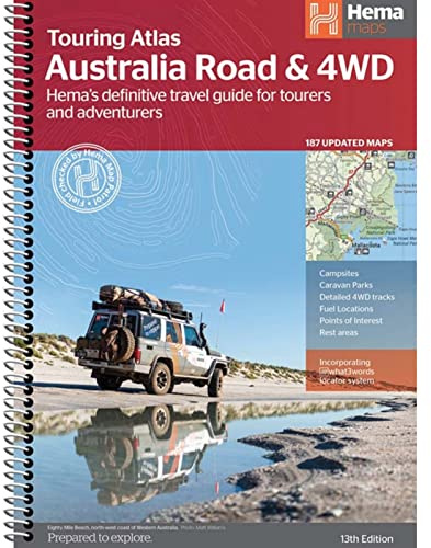 Australia Road & 4WD touring atlas A4