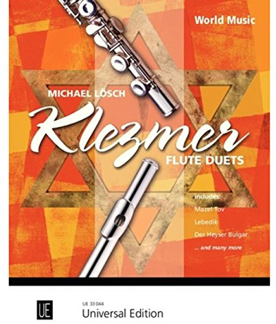 Klezmer Flute Duets: Eine wertvolle Auswahl leichter bis mittelschwerer Bearbeitungen. für 2 Flöten. Spielpartitur.