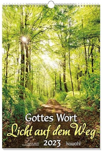 Gottes Wort - Licht auf dem Weg 2023: Wandkalender