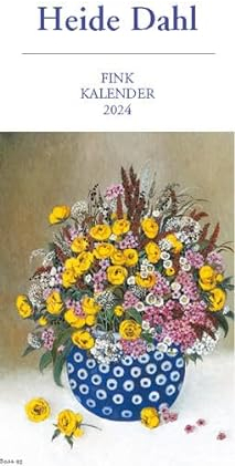 Heide Dahl 2024: Kunst-Postkartenkalender