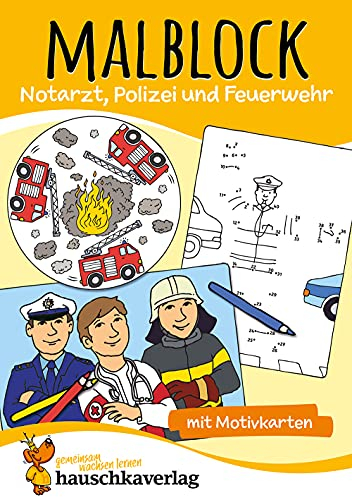 Malbuch ab 4 Jahre für Junge und Mädchen - Feuerwehr: Ausmalbuch mit Mandalas und Ausmalbildern, Geschenk für Kinder (Malbücher und -blöcke, Band 603)