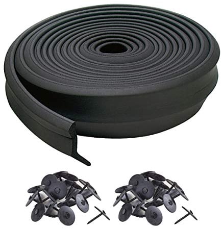 M-d Products 03749 - Guarnizione isolante in gomma cellulare per basculante garage, 4,8 m