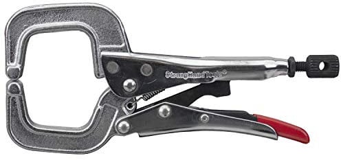 Strong Hand Tools, Locking C-Clamps with Round Tip, 6.5-Inch, PR6