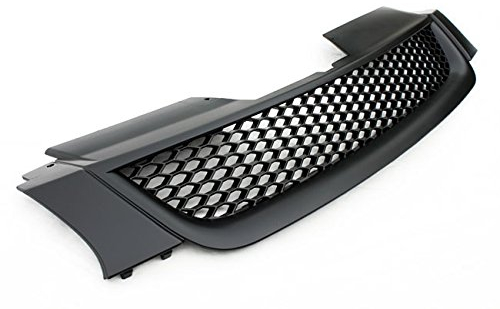 GOINGFAST Parrilla Rejilla Delantera Sin Emblema Sport Panal de Abeja Compatible con VW Golf 5 V 03-08