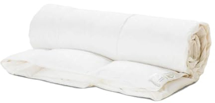 Lancashire Textiles 4.5 Tog Goose Feather and Down Duvet – Washable Quilt, Anti-dust Mite and Down Proof 230 Thread Count Cotton Duvet - Superking – 260 X 220 Cm