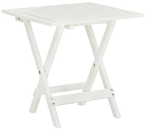 vidaXL Akazie Gartentisch Klappbar Beistelltisch Kaffeetisch Holztisch Balkon