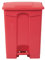 Jantex DC710 Kitchen Pedal Lid Bin Red 65ltr Waste Polypropylene Catering Equipment