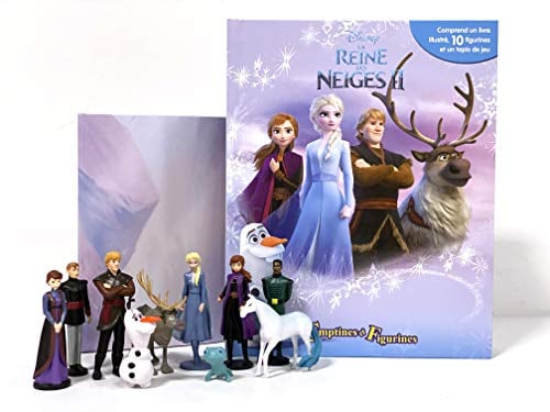 Phidal 2 Disney Die Eiskönigin Reine Des Neiges Perlen und Figuren, mehrfarbig (2019) (französische Ausgabe)