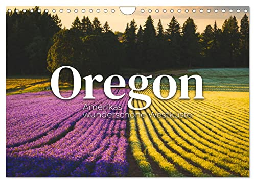 Oregon - Amerikas wunderschöne Westküste (Wandkalender 2026 DIN A4 quer), CALVENDO Monatskalender: Natur Pur im Westen Amerikas. (CALVENDO Orte)