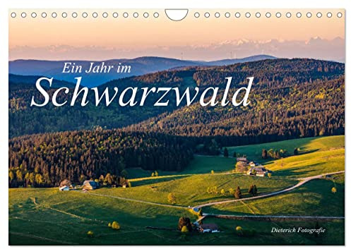 Ein Jahr im Schwarzwald (Wandkalender 2026 DIN A4 quer), CALVENDO Monatskalender: Der Schwarzwald übers Jahr. (CALVENDO Orte)