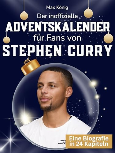 Der inoffizielle Adventskalender für Fans von Stephen Curry: 24 Tage mit deinem Star bis Weihnachten. Fanbuch und Biografie in einem. Das ideale Geschenkt für alle Fans.
