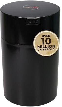 Tightvac Kaffe/Tee Vakuumverpackung, Stabile Licht- Und Luftdichte Verpackung Schwarz