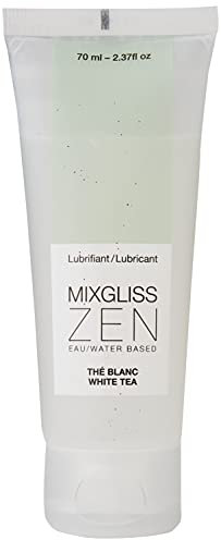 MIXGLISS ZEN, Premium Gleitmittel auf Wasserbasis, Weißer Tee, 70 ml
