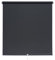 Liedeco® Rollo, Spring-, Schnapprollo / 62 x 180 cm (Breite x Höhe), dunkelgrau/lichtdurchlässig, Blickdicht/viele Farben, Größen und Typen/Breiten 60-200 cm/Variable Montage möglich