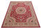 Carpeto Rugs Klassischer Orientteppich & Perserteppich mit Orientalisch Ornamente Mandala Muster Kurzflor in Beige Rot/TOP Preis - ÖKO TEX (80 x 150 cm)