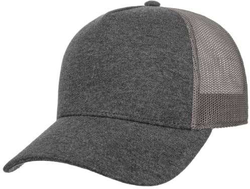 Atlantis Rapper Jersey Mid Visor Trucker Cap - Dark Grey - OS