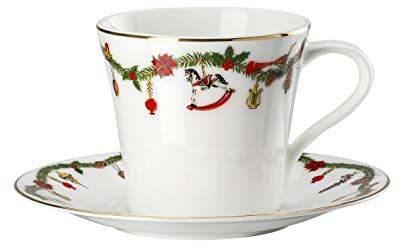 Hutschenreuther 02048-726037-14770 Nora Christmas Kombitasse 2tlg. (1 Set)
