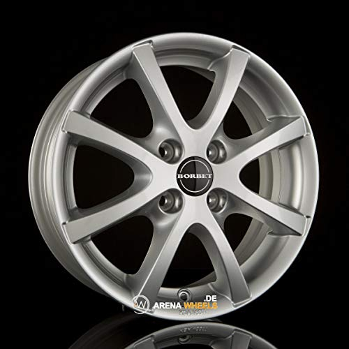 BORBET LV4 5.5J x 14 Zoll ET 43 LK 4x108 Alufelge Felge KBA NEU