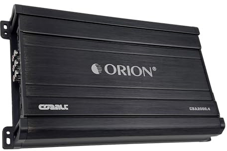 ORION Cobalt CBT-2000.4, 4 Channel Amplifier 2000 WATTS MAX Music Power