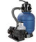 XtremepowerUS 75138-V - Filtro a Sabbia da 33 cm, con Pompa da 0,75 HP, valvola a 4 Vie, Set per Piscina Fuori Terra con Supporto, Blu