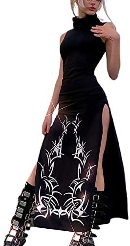 Damen Cheongsam Kleid Lang Chinesisch Modern Qipao Elvet Kurz/Langarm Split Cheongsam Orientalischer Stil Qipao Kleid, #1 Orchid Black, Medium
