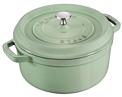 STAUB La Cocotte Rond en fonte Vert sauge 24 cm