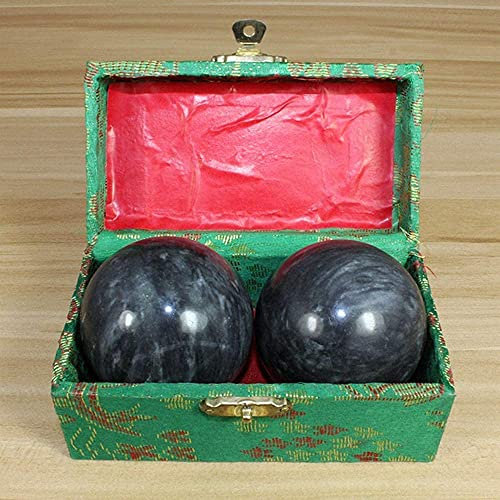 KDOQ Baoding Bälle Chinesische Gesundheitsbälle Stressbälle für Erwachsene Gesundheitsbälle stimulieren Akupressurpunkte/Meditationsbälle