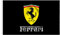 LuceSì Ferrari-Rennflagge, 90 x 152 cm, Auto-Banner mit 2 Messingösen, für Studentenwohnheim, Dekoration, Outdoor, Geschenk, drinnen, Garage, Zuhause, Haus