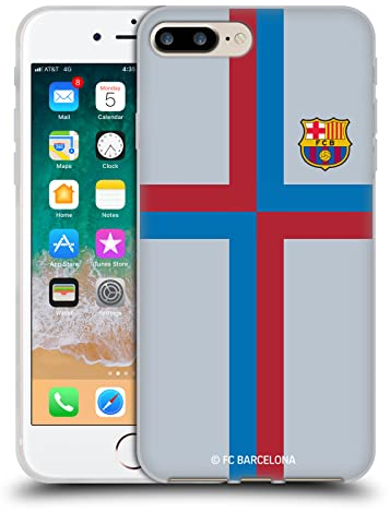 Head Case Designs Licenciado Oficialmente FC Barcelona Third 2022/23 Crest Kit Caso Funda de Gel Suave Compatible con Apple iPhone 7 Plus/iPhone 8 Plus