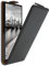 EAZY CASE Hülle kompatibel mit Samsung Galaxy S23 Ultra Flip Cover zum Aufklappen, Handyhülle aufklappbar, Schutzhülle, Flipcover, Flipcase, Flipstyle Case vertikal klappbar, aus Kunstleder, Schwarz