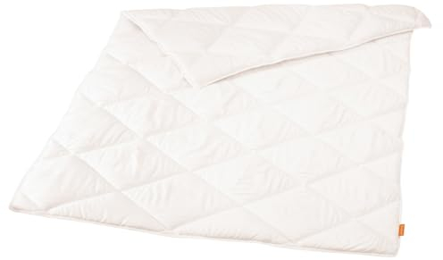 sleepling Winterdecke zu 100% aus Lyocell Tencel warme Bettdecke 135 x 200 cm, weiß