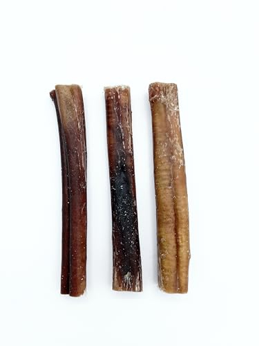 Sam Snack Nervo di toro/verga di toro 100% naturale 3 PZ 12 CM masticativi premium per cani prodotto in Italia