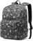 Kono Schulrucksack, lässiger Tagesrucksack, Schultaschen für Mädchen, Jungen, Büchertasche, leicht, Reiserucksack, Arbeitstasche für Männer und Frauen, A-Grau, L, Casual