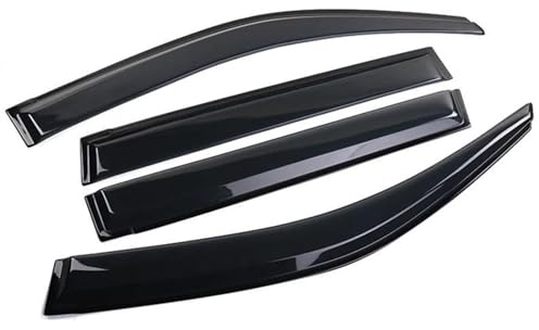 SKINII Lüftung sabweiser Für Hyundai I30 Für Elantra Für GT Für PD I30N 2018-2022 Autofenster Visier Seitenwindabweiser Schwarze Fenstervisiere Auto Windabweiser