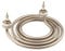 DAIKK Edelstahl 304 2-poliges Wasserheizelement 230 V 2500 W 4 Ringe elektrische Heizspulen Zubehör for Fass cuicui
