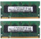 Janasiba 2X Memoria RAM DDR2 da 1 GB per Notebook 2RX16 800 MHz PC2-6400S Memoria per Laptop SODIMM da 200 Pin