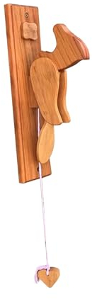 JISADER Specht Türklingel Holz Ornament Dekor Specht Türklopfer für Haustür