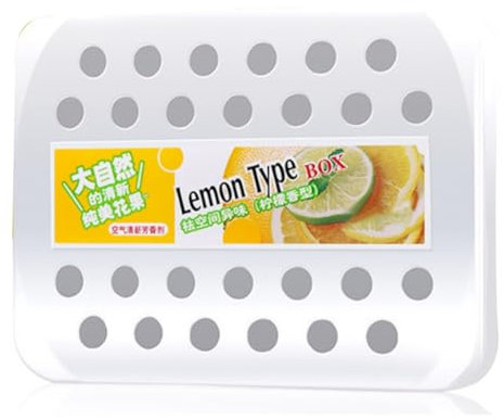 NONDK Profumo auto , deodorante per auto, balsamo per auto, deodorante, fragranza duratura, profumo di limone, aromaterapia