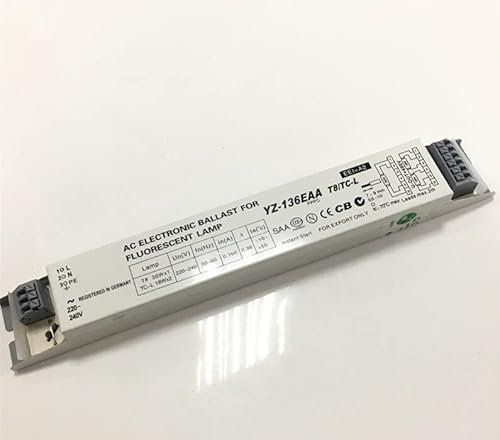 GSHUO Caja de luz de Color, balasto Electric 1x36W 40W 2x18W, Druckmaschine YZ-136EAA T8/TC-L