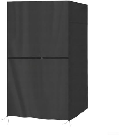QOXEZY Sauna-Abdeckung für kleine Saunaböle, 210D Oxford-Material, wasserdicht, sicheres Befestigungssystem mit Kordelzug und Schnallenriemen, für den Innen- und Außenbereich (210D)