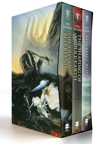 The History of Middle-earth (Boxed Set 2): The Lays of Beleriand, The Shaping of Middle-earth & The Lost Road