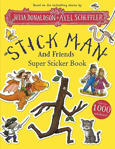 Stick Man And Friends Super Sticker Book