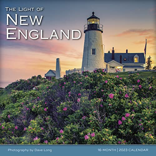 The Light of New England 2023 Calendar (WALL 16 MONTH)