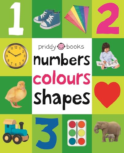 Numbers, Colours, Shapes (First 100 Soft to Touch Board Books)