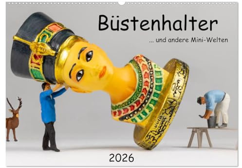 Büstenhalter ... und andere Mini-Welten (Wandkalender 2026 DIN A2 quer), CALVENDO Monatskalender: Lustige Darstellungen im Maßstab H0 (CALVENDO Spass)