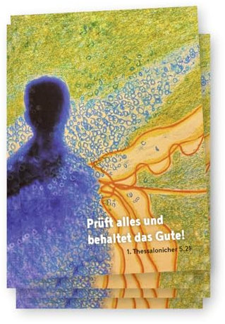 Postkarte zur Jahreslosung 2025 - 10 Karten im Set