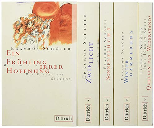 Die Kinder des Sisyfos. In 5 Bänden inkl Begleitband: Ein Frühling irrer Hoffnung, Sonnenflucht, Winterdämmerung, Zwielicht