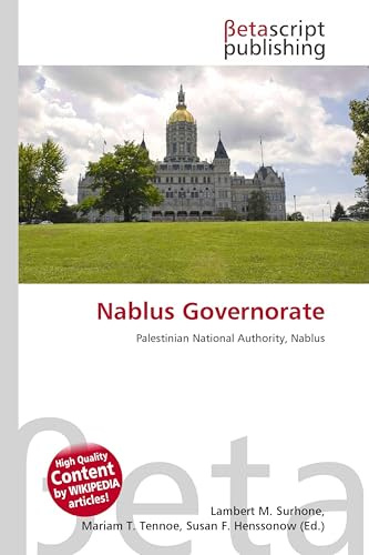 Nablus Governorate: Palestinian National Authority, Nablus