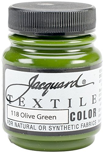 Jacquard Produkte Textilfarbe, Acryl, Olivgrün, Mehrfarbig