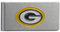 Siskiyou Sports NFL Herren Geldklammer Green Bay Packers, gebürstetes Metall, Einheitsgröße